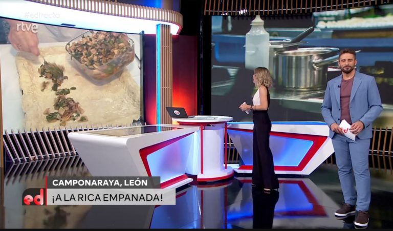 Camponaraya muestra como hacer la empanada berciana en España Directo