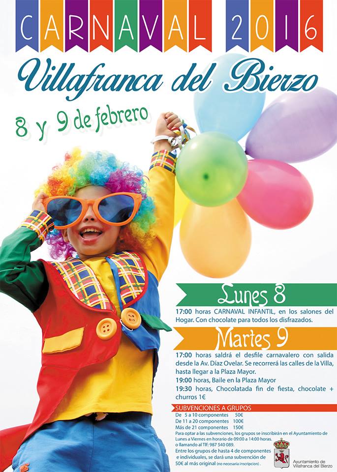Actividades de Carnaval en Villafranca del Bierzo 1