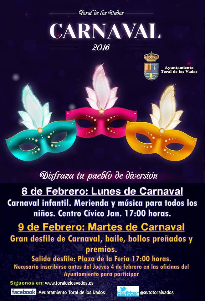 Carnaval 2016 en Toral de los Vados 1