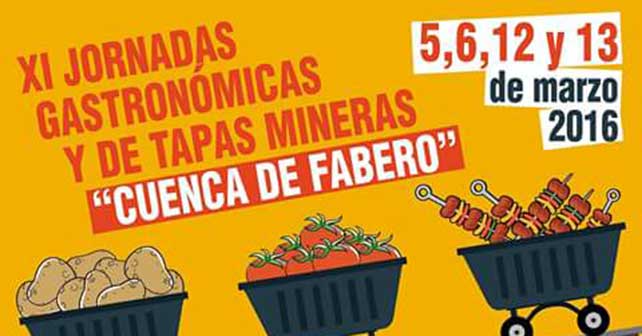 XI Jornadas gastronómicas y de tapa minera 'Cuenca de Fabero' 1