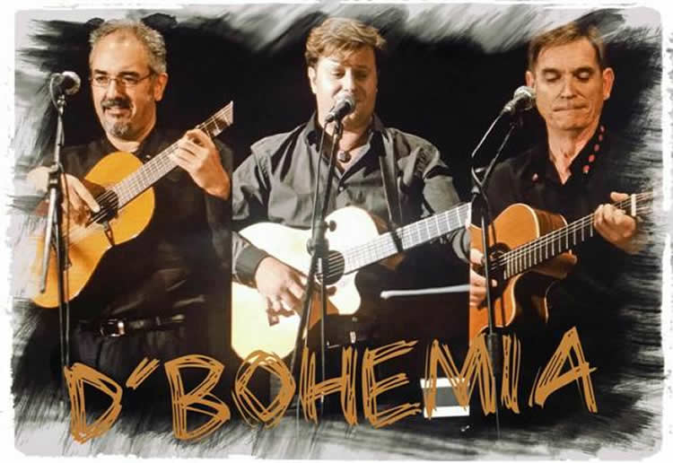 El directo del Trío Bohemia amenizará la noche del sábado en La Moncloa de San Lázaro 4