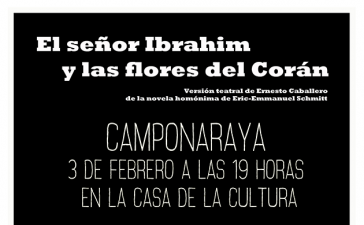 Teatro en Camponaraya: "El Señor de Ibrahím y las Flores del Corán" 10