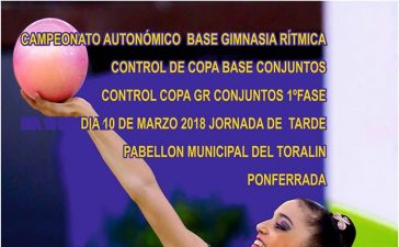 Ponferrada recibe el Sábado el Campeonato Autonómico de Gimnasia Ritmica 7