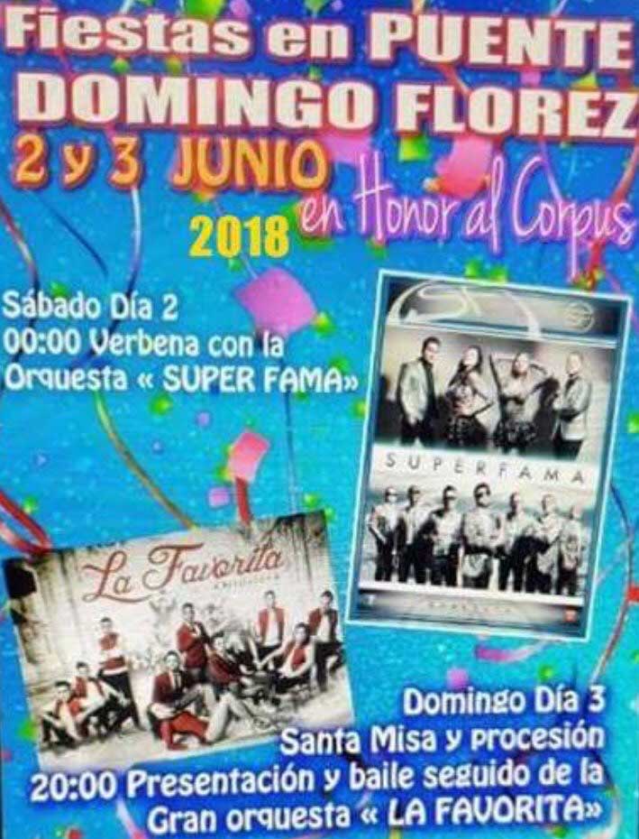 Fiestas en honor al Corpus en Puente de Domingo Flórez 1