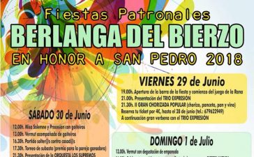 Fiestas en honor a San Pedro 2018 en Berlanga del Bierzo 10