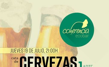 Cata de cervezas y quesos artesanos en Coherencia Bar 6