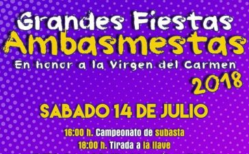 Fiestas en honor a la virgen del Carmen 2018 en Ambasmestas 10