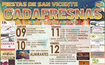 Fiestas en honor a San Vicente en Cadafresnas 5