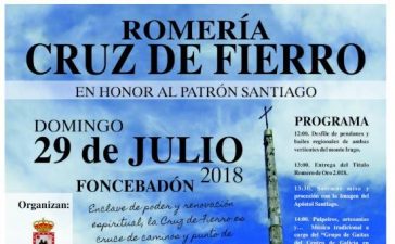 La Romería de la Cruz de Fierro se celebra este domingo 7