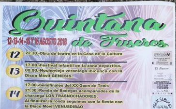 Grandes Fiestas en Quintana de Fuseros del 12 al 16 de agosto 8