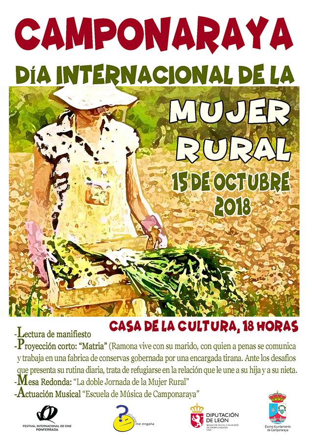 Camponaraya celebra el lunes el Día Internacional de la Mujer Rural con diversas actividades 1