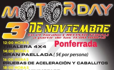 Ponferrada hará rugir los motores el próximo 3 de noviembre en Motorday 4