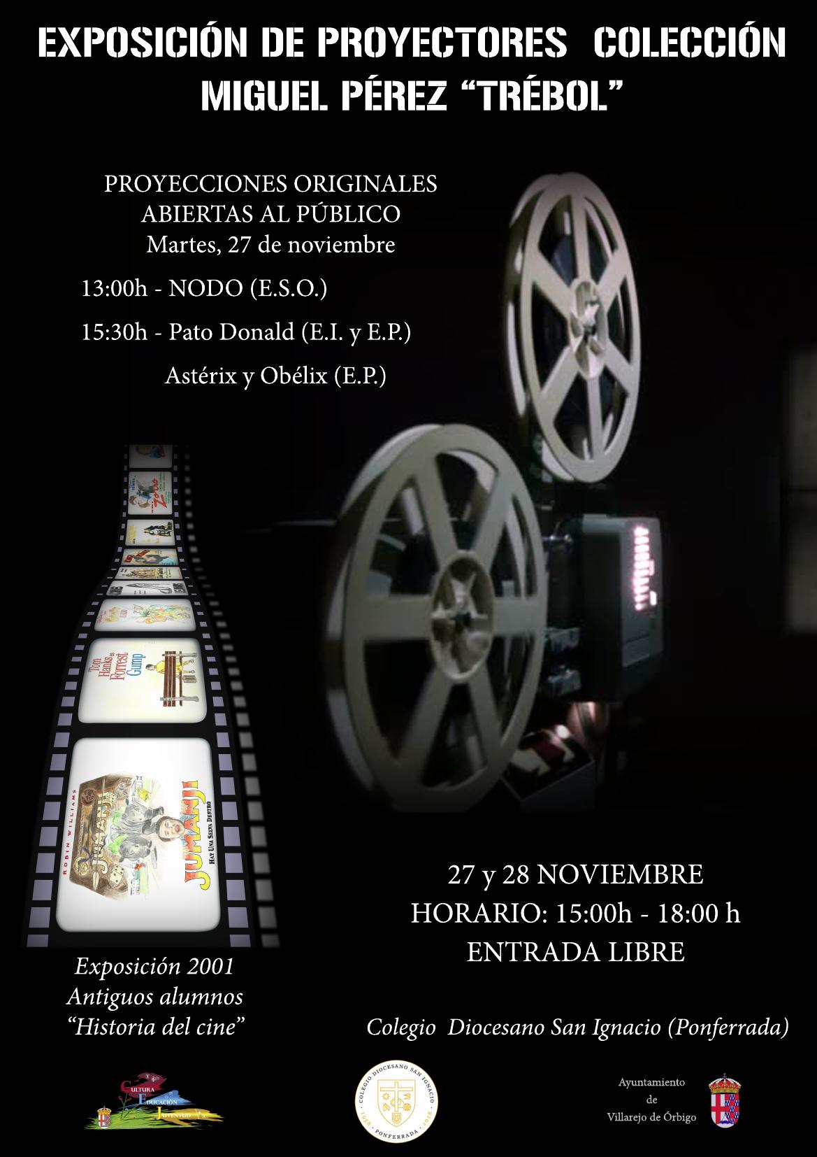 El Colegio San Ignacio inaugura una exposición de proyectores de cine antiguos 1