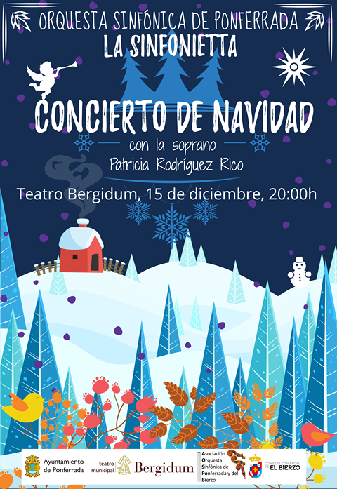 La Orquesta Sinfónica de Ponferrada interpreta su concierto para la Navidad 2018 1
