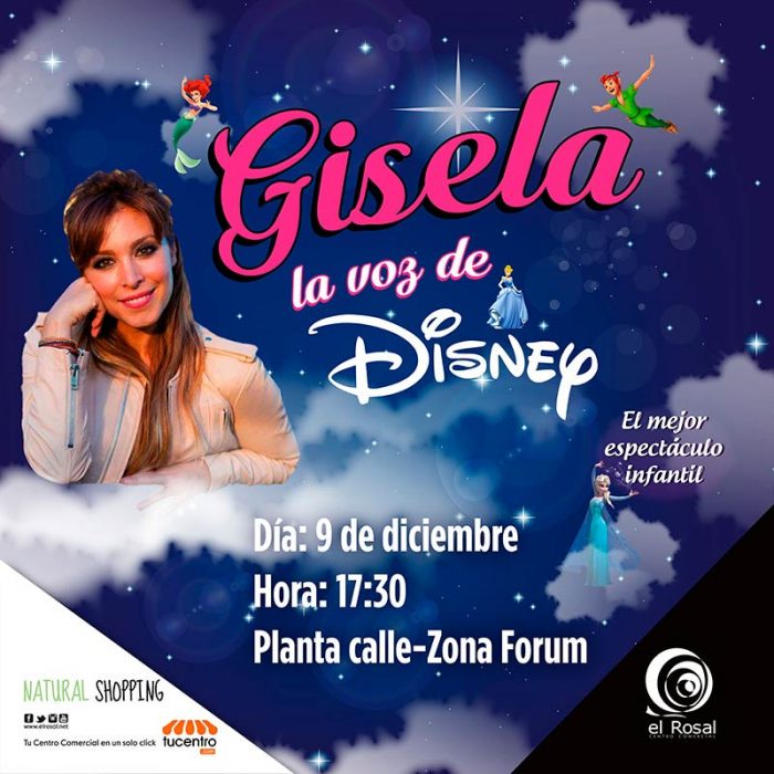 Gisela, la voz de Disney abre la Navidad de El Rosal 1