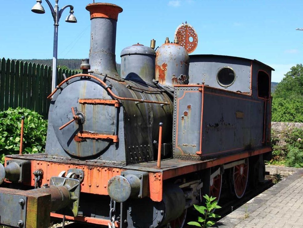 La locomotora 'Sestao' se incorpora a la colección del Museo del Ferrocarril de Ponferrada 1