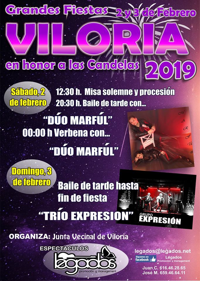 Fiesta de Las Candelas 2019 en Viloria 1
