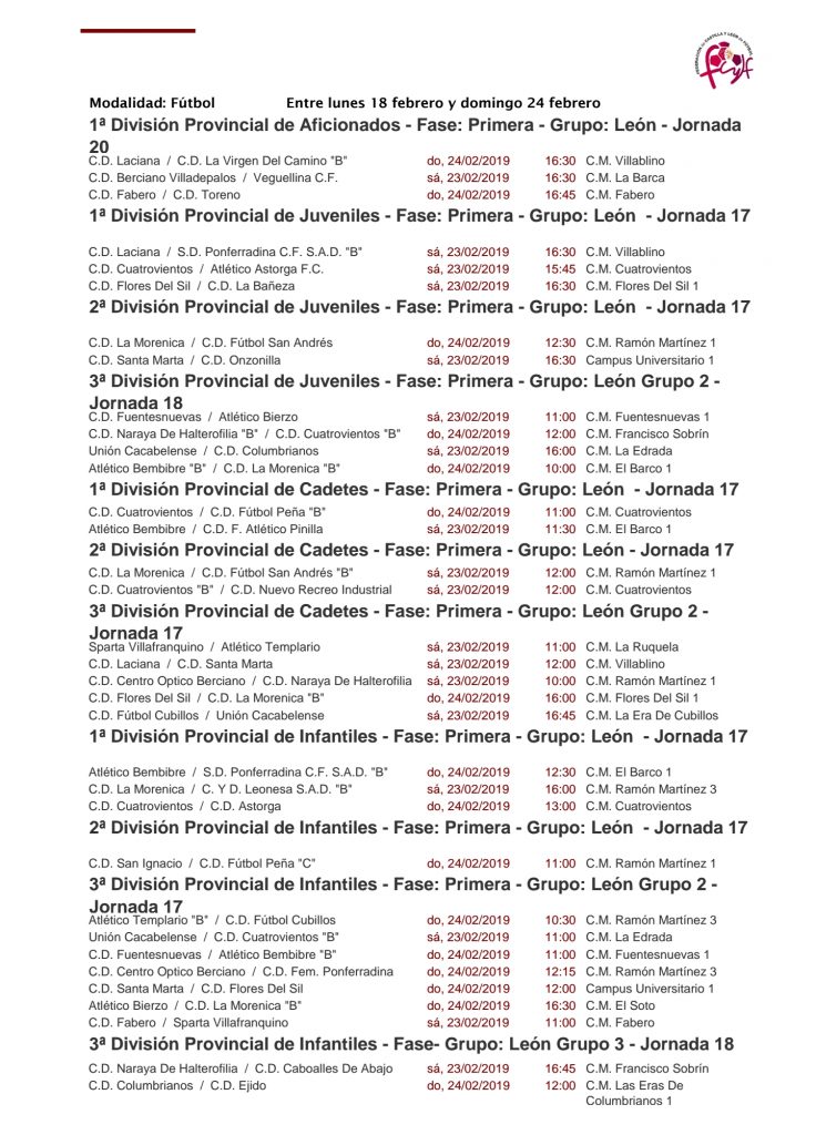 Planes en el Bierzo para el fin de semana. 22 al 24 de febrero 2019 37