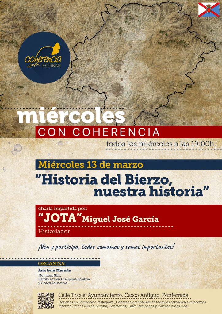 Los 'Miércoles con Coherencia' cuentan con Jota para hablar de la historia del Bierzo 1