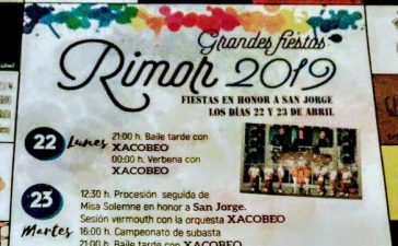 Grandes fiestas en honor a San Jorge 2019 en Rimor 5