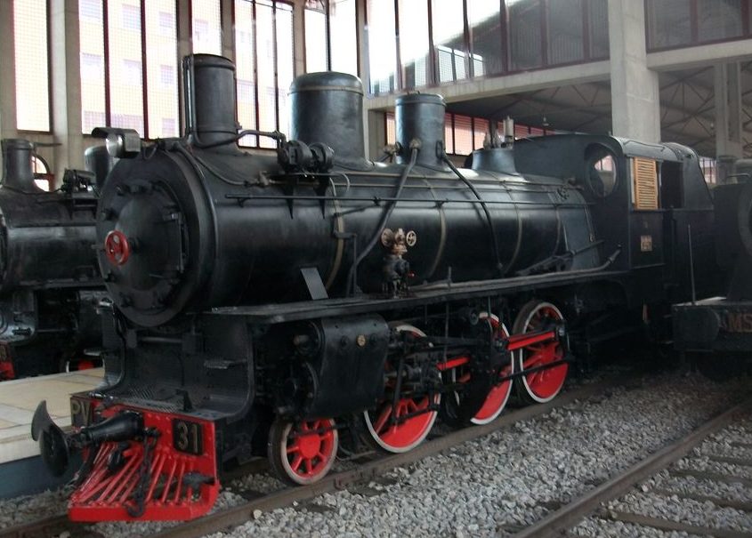 El Ponfeblino contará con la locomotora PV31 expuesta en el Museo del Ferrocarril de Ponferrada para su puesta en marcha 1