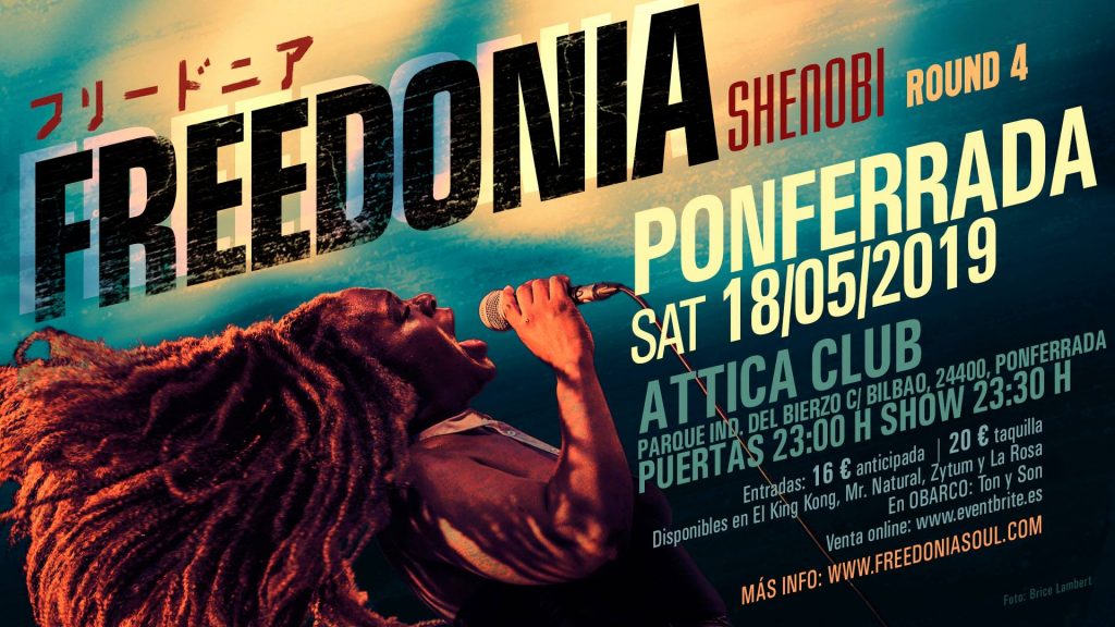 Freedonia traen buen soul y funk a la Sala Attica 1