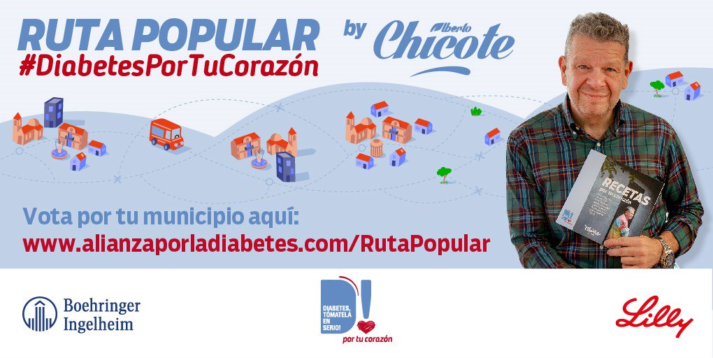 La ruta popular #diabetesportucorazón podría traer a Alberto Chicote a Ponferrada. Entérate de cómo apoyar la idea 1