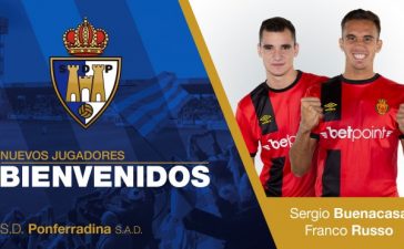 OFICIAL: Buenacasa y Russo nuevas incorporaciones a la SD Ponferradina 3