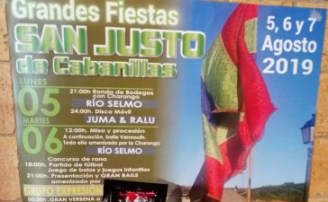 Grandes Fiestas en San Justo de Cabanillas. 5, 6 y 7 de agosto 2019 1