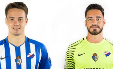 Pablo Larrea y Gianfranco Gazzaniga renuevan su contrato con la SD Ponferradina 1