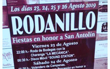 Fiestas en Rodanillo. 23 al 26 de agosto 2019 10