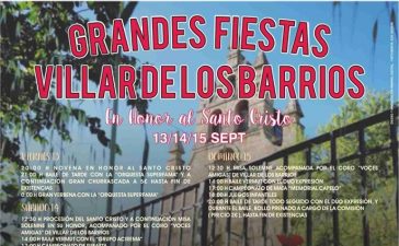 Grandes Fiestas en Villar de los Barrios. 13 al 15 de septiembre 2019 5