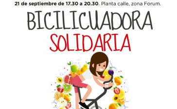 La bicilicuadora solidaria, actividad para todas las edades en El Rosal 5