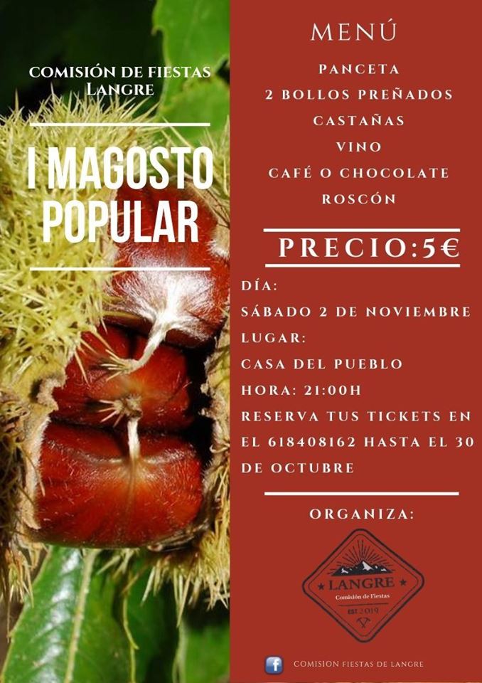 I Magosto Popular en Langre. 2 de noviembre 2019 1