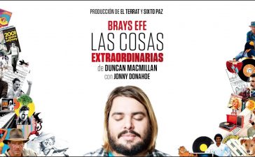 “Las cosas extraordinarias” con Brays Efe, una comedia luminosa sobre las crisis personales en el Teatro Bergidum 6