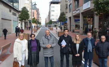 Reabierta al tráfico el primer tramo de la calle Gómez Núñez de Ponferrada 3