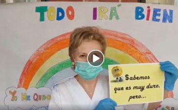 El vídeo de los profesionales de la Residencia Conde de Aldama de Avenida de los Escritores pidiendo que te quedes en casa 3