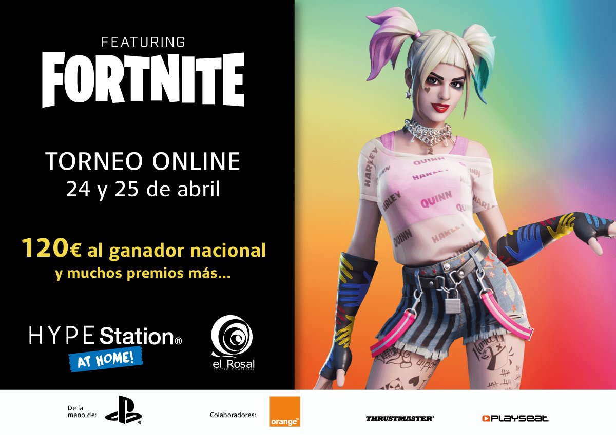 La HypeStation del CC El Rosal organiza un Torneo de Fortnite desde tu domicilio 1