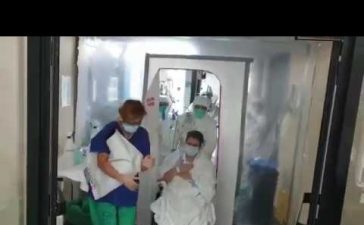 Belén, enfermera en el Hospital del Bierzo, recibe el alta médica tras 40 días ingresada por Coronavirus 5