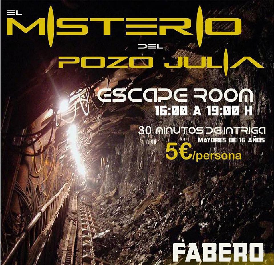 Este verano vuelve a Fabero la Escape Room 'Misterio del Pozo Julia' 1