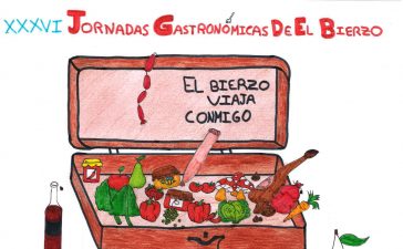 Un dibujo de una alumna del CRA Valle del Boeza será el cartel de las XXXVI Jornadas Gastronómicas de El Bierzo 2