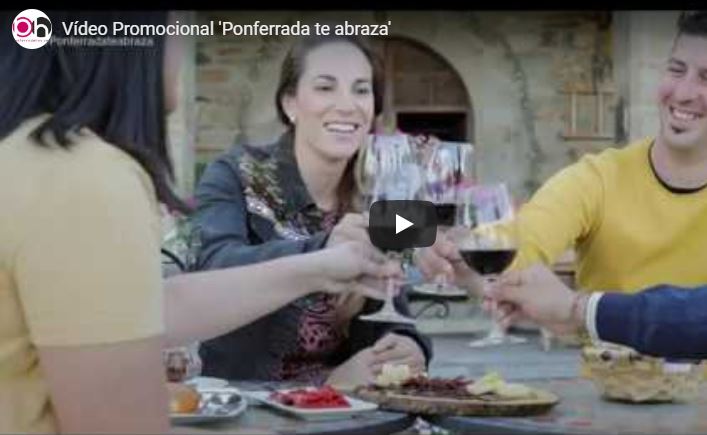 VÍDEO / Ponferrada invita a los turistas a conocer la ciudad y el Bierzo con la campaña 'Ponferrada te abraza' 1