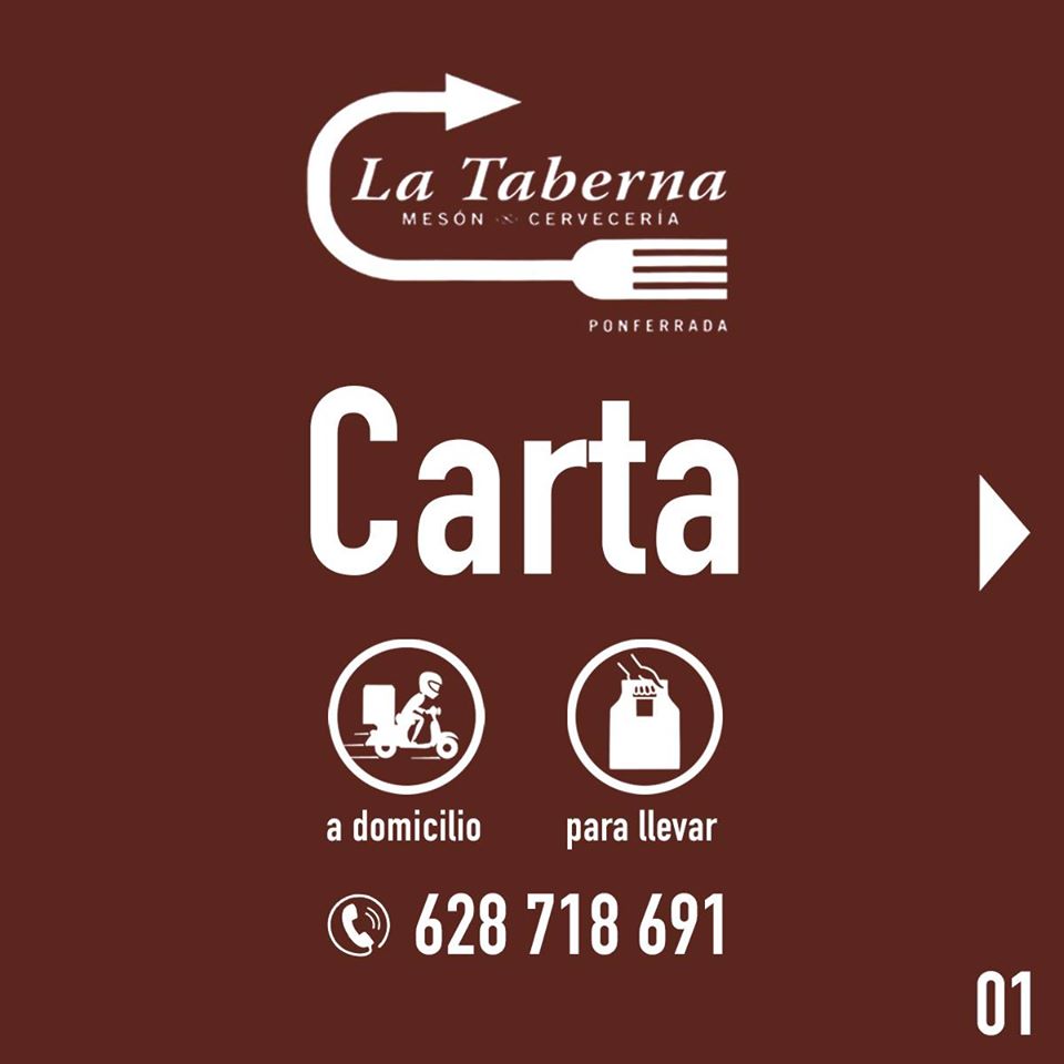 El Restaurante La Taberna se suma a la oferta de comida de calidad para llevar y a domicilio en Ponferrada 3