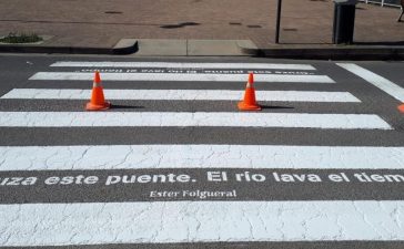 Cultura reanuda el proyecto ‘Poetizando Ponferrada’ y abre la posibilidad de participar a los ciudadanos con mensajes para ser rotulados en los pasos de peatones 7