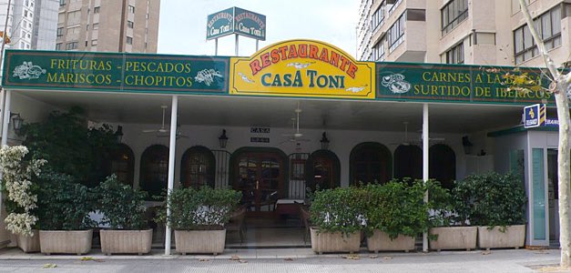 Reseña gastronómica: Restaurante Toni en Benidorm 1