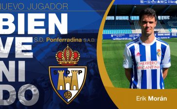 Erik Morán se incorpora a la SD Ponferradina 2