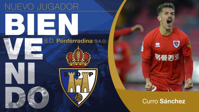 Curro Sánchez, nuevo jugador de la SD Ponferradina 2