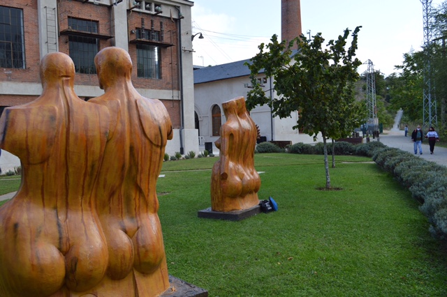 Arte para disfrutar 'en la calle' en los jardines del Museo de la Energía 1