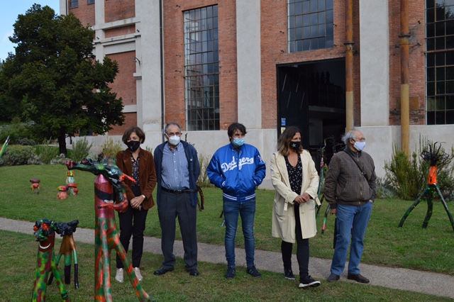 Arte para disfrutar 'en la calle' en los jardines del Museo de la Energía 2