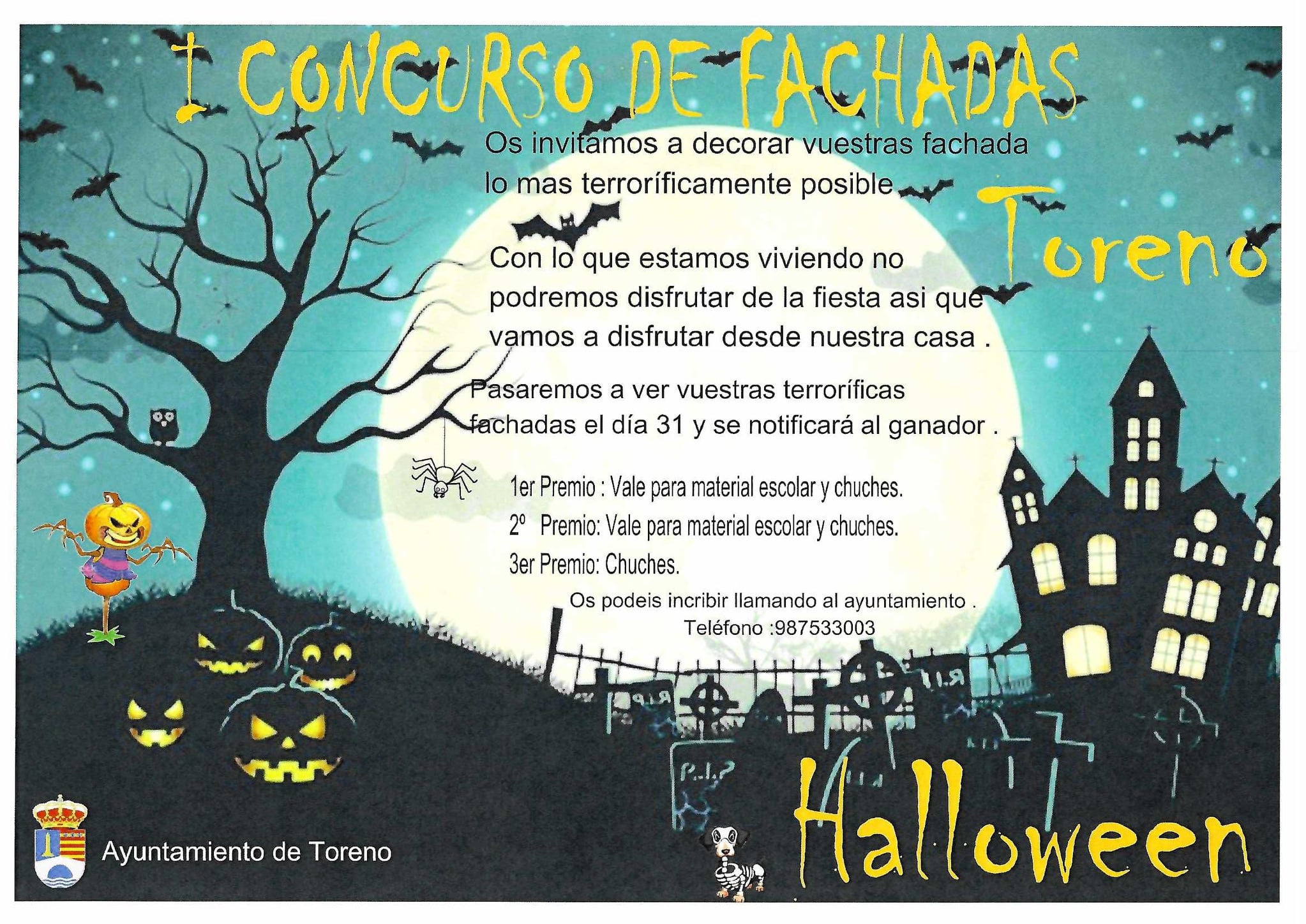 Toreno y Matarrosa convocan un concurso de Fachadas terroríficas para celebrar Halloween 3
